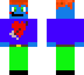 blue man