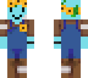cyan blob