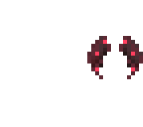 my blood is rebel . shaded wings base (red)