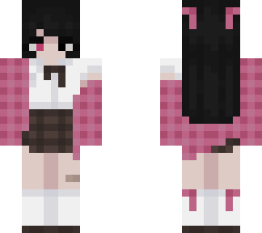 pink bow girl (oc, bug checked)