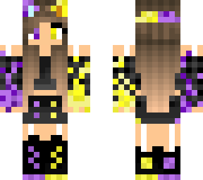 purple-yellow girl
