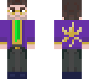 seth rogen - purple/gold
