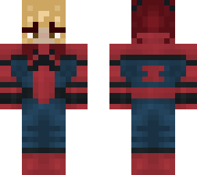spider girl with red and blonde hair (not my design)