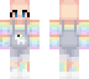 unicorn outfit modified version of itssly skin (added skin + face)