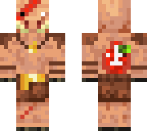 bloody warrior piglin