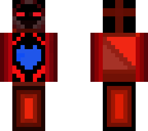 blue heart red life