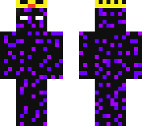 glitched full black noli skin