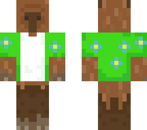 green capybara