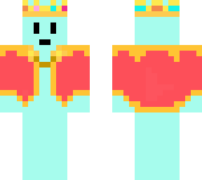 king aqua blob (with robe)