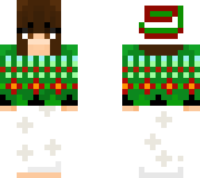 my frend in christamas pjs and beanie more shading