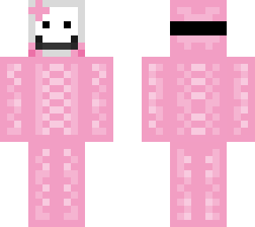 pinky girl in suitable of stalker