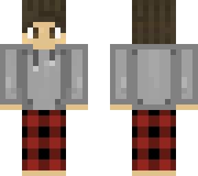 reeceecee22's skin grey hoodie red pajamas