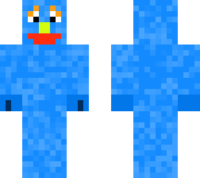blue puppet