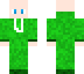 green  bald guy