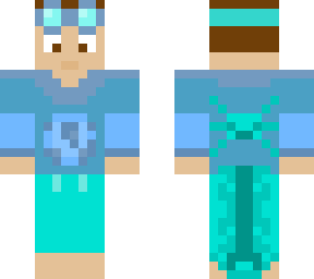 hermitcraft dane mcc aqua axealottel's outfit