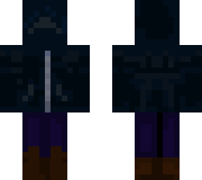 hooded figure