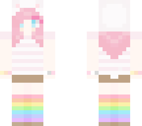 me rainbow white ferret