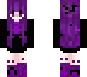 purple girl skin