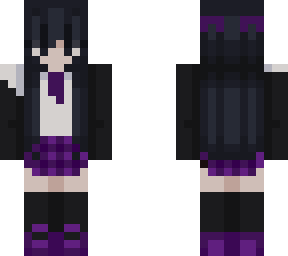 purple school girl v2