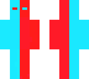 red blue