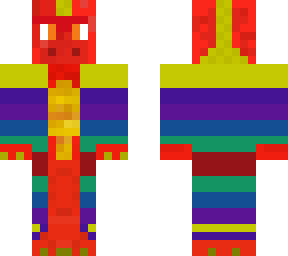 this was my old rainbow coat on timesonicboy the red dragon