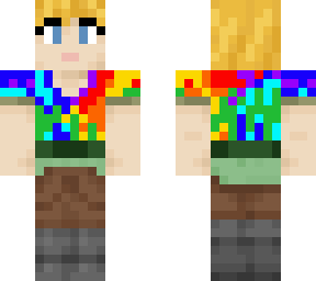 alex blonde rainbow