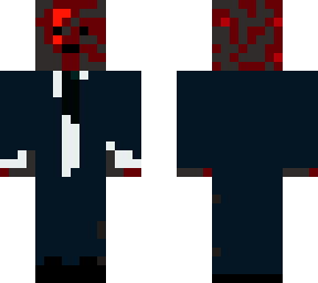 busy red man