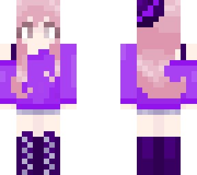 cute purple witch