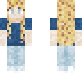 natural curly blonde girl blue eyes