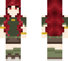 red haired girl