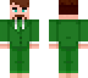suit with a weird face