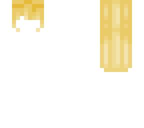 blond anime girl hair base