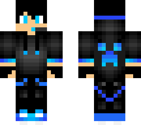 blue gamer boy