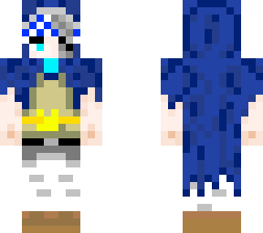blue hood