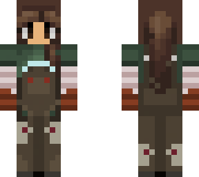 cool schlini with brown hair