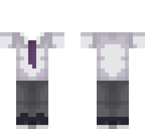 finished male uniform in tshirt