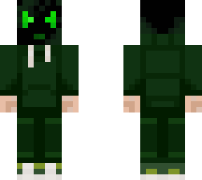 green guy with full mask