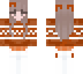 orange hoodie