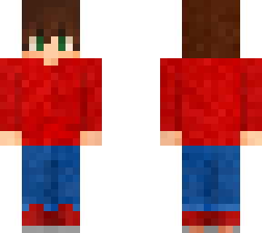 red shirt kid