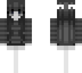 black and white
