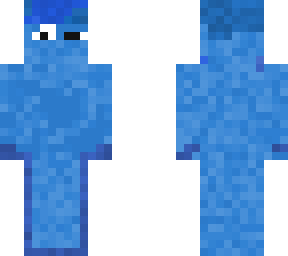 blue man