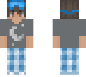 boy skin with googles