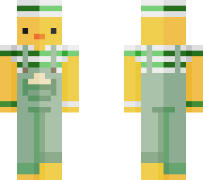 chick/duck but green