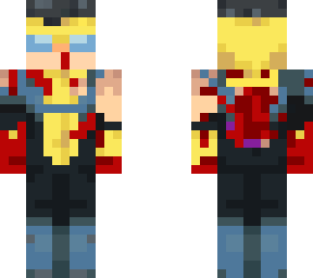 damaged suit invincible