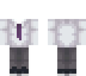 finished male uniform in long sleeve
