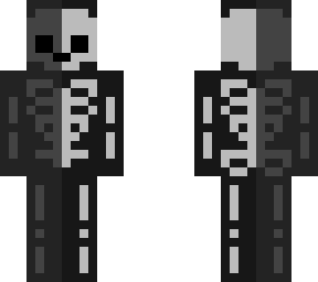 grayscale skeleton