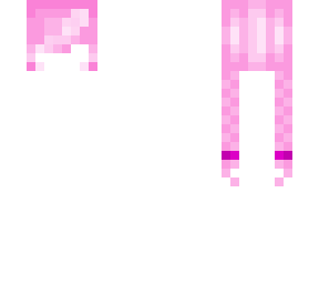light pink anime girl hair base
