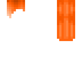 orange anime girl hair base