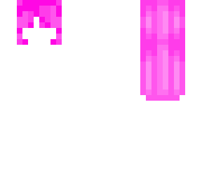 pink anime girl hair base
