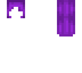 Purple Anime Girl Hair Base | Minecraft Skin